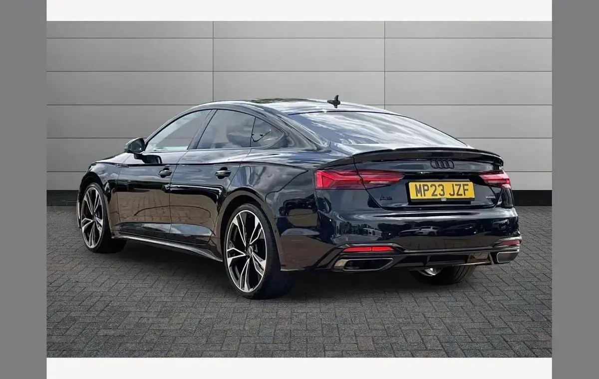 Used Audi A5 Black Edition 204 HP (150 kW) 2023 Black Coupe
