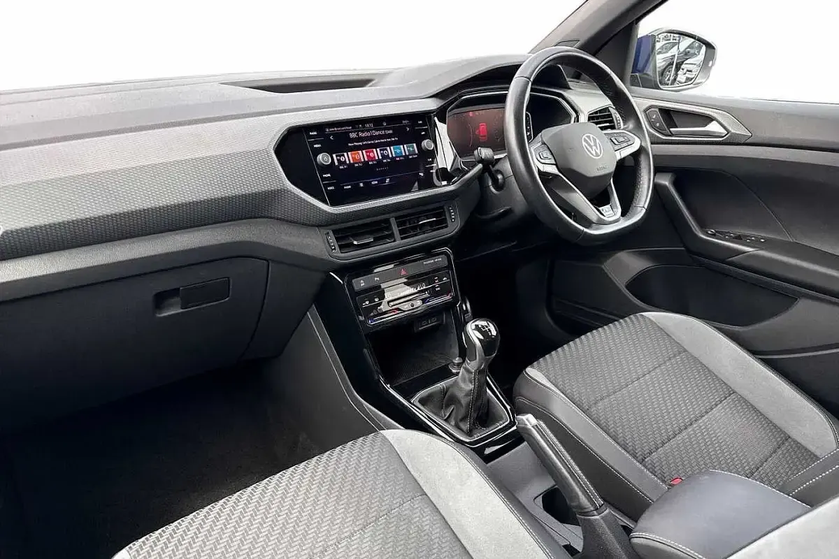 Used VW T-Cross R-line 110 HP (80 kW) 2022 Blue SUV
