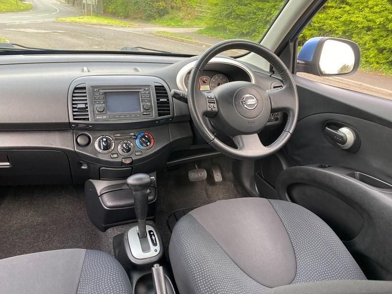 Used Nissan Micra N-TEC 2010 Blue Hatchback