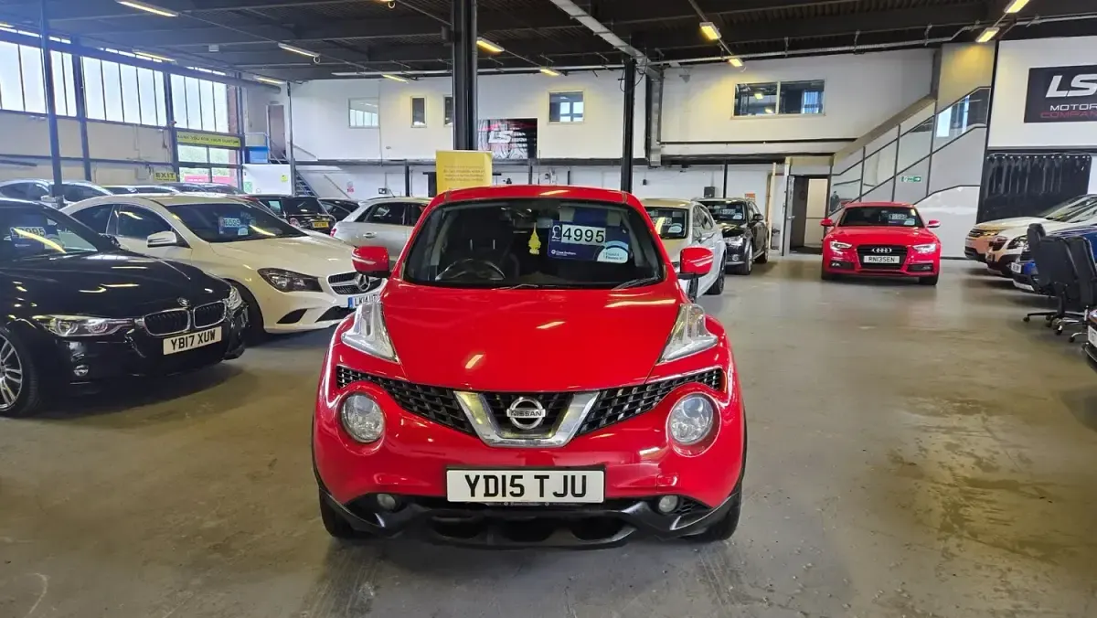 Used Nissan Juke Acenta 2015 Red SUV