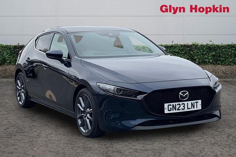 Blue Used 2023 Mazda 3 Inclusive Hatchback | £15,995 (Fair price) - Image 1/4