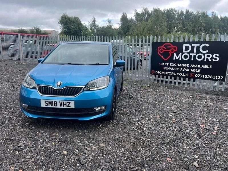 Blue Used 2018 Skoda Citigo Colour Edition Hatchback | £5,795 (Fair price) - Image 1/4