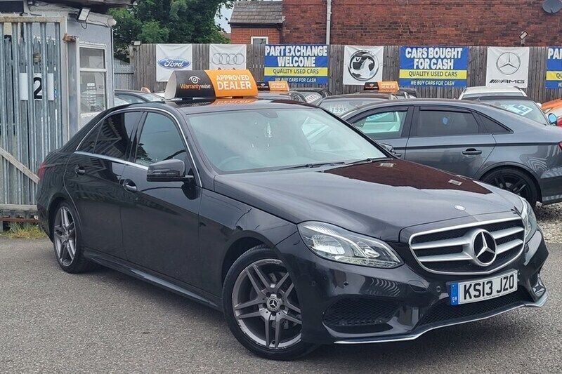 Black Used 2013 Mercedes E220 AMG Sedan | £4,995 (Good price) - Image 1/1