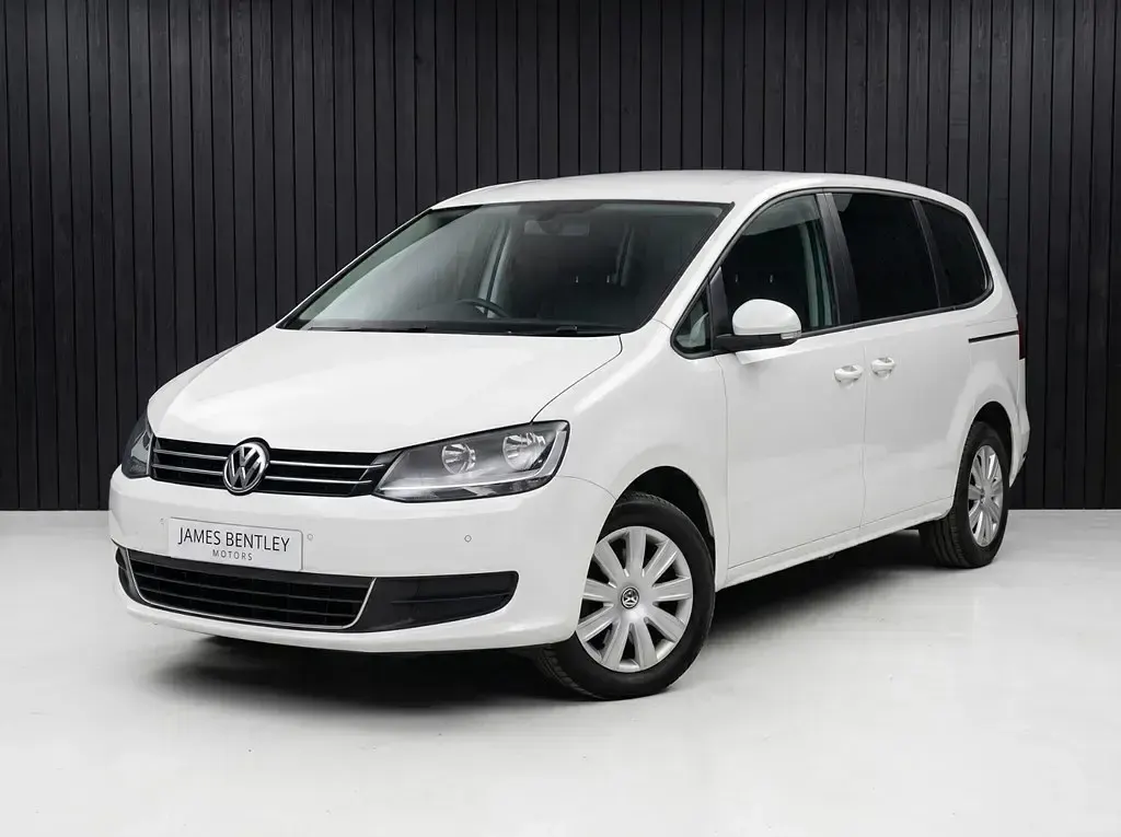 Usado VW Sharan S 2014 Branco Monovolume
