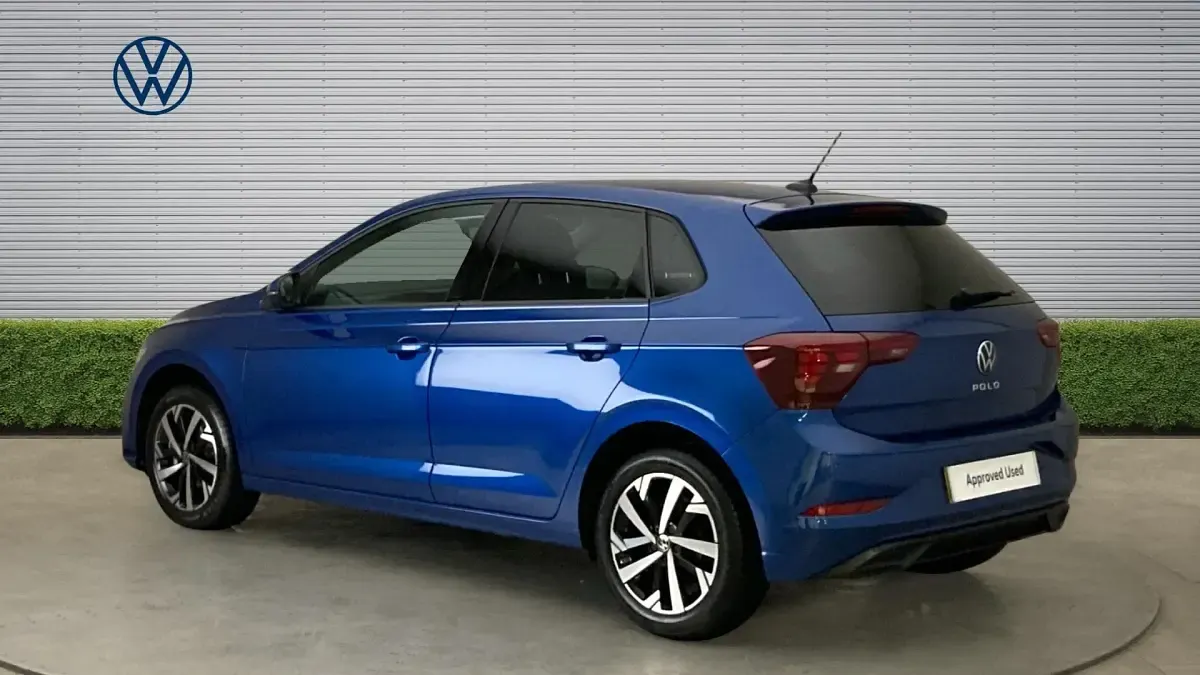 New VW Polo Match 95 HP (69 kW) 2026 Blue Hatchback
