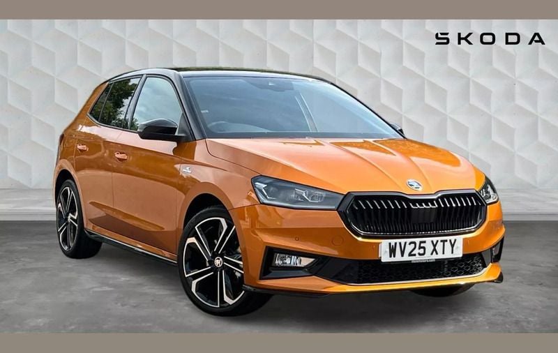 Orange Used 2025 Skoda Fabia Monte Carlo Hatchback | £21,779 (Expensive) - Image 1/4
