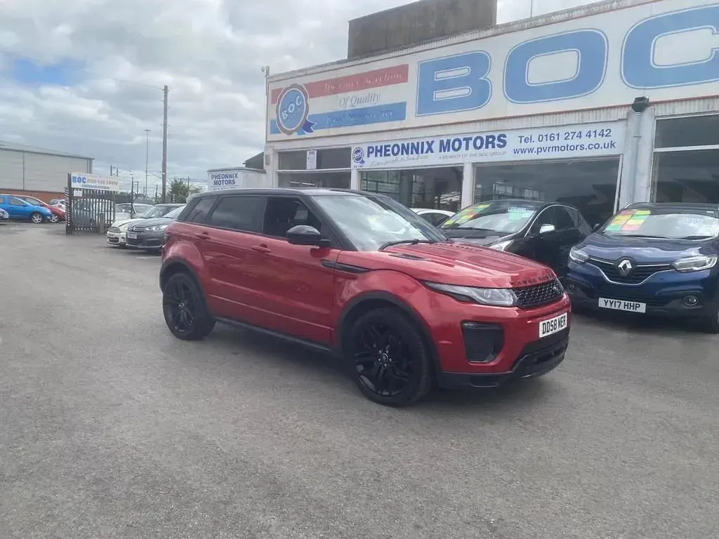 Used Land Rover Range Rover evoque HSE Dynamic 2016 Red SUV