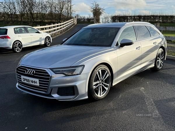 Used Audi A6 S-Line 204 HP (150 kW) 2019 Silver Estate