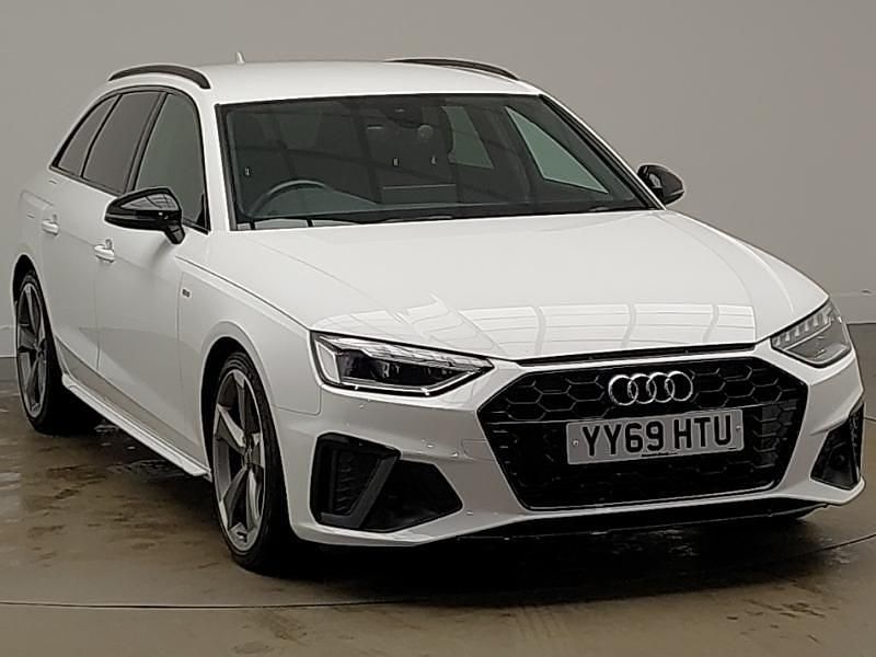 Used Audi A4 Black Edition 150 HP (110 kW) 2020 White Estate