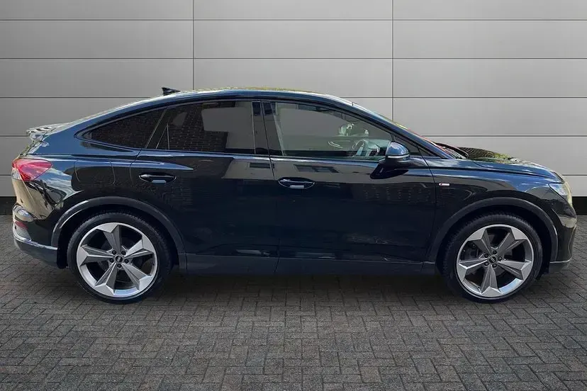 Used Audi Q4 Sportback e-tron Black Edition 147 kW (201 HP) 2024 Mythos black SUV