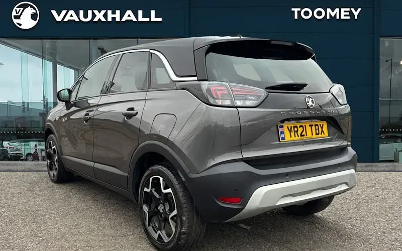 Used Vauxhall Crossland Elite 110 HP (80 kW) 2021 Grey SUV
