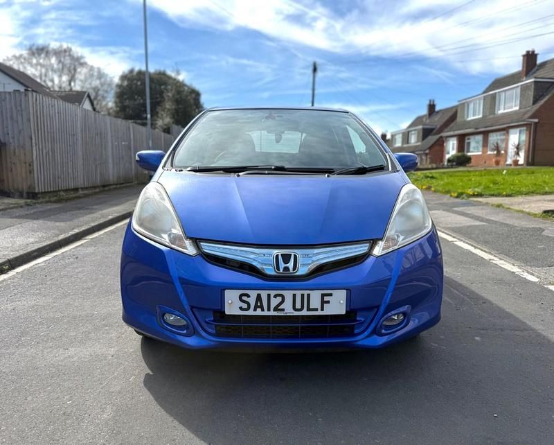 Used Honda Jazz Hybrid 102 HP (75 kW) 2012 Blue Hatchback