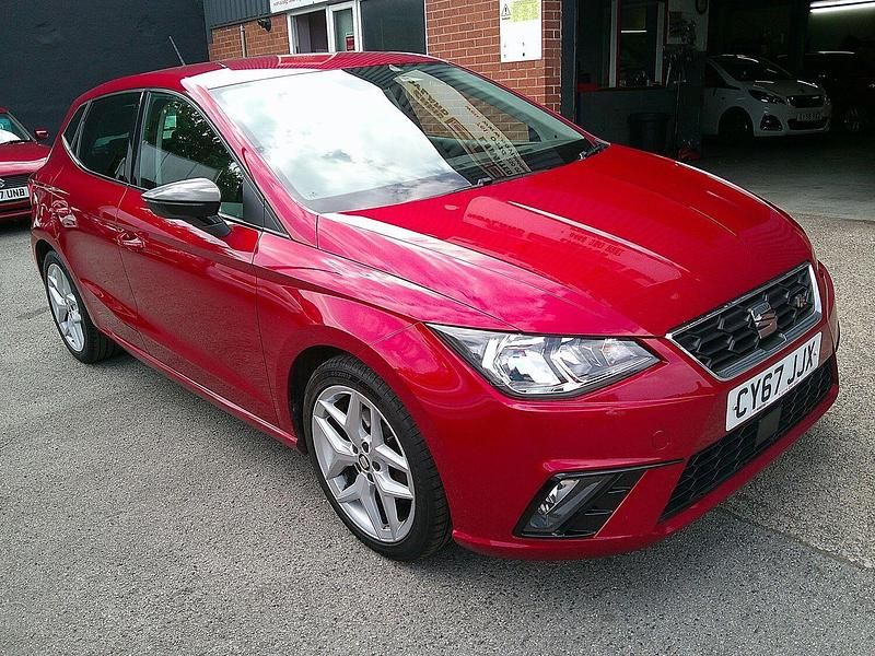 Red Used 2018 Seat Ibiza FR Hatchback | £9,700 (Good price) - Image 1/4