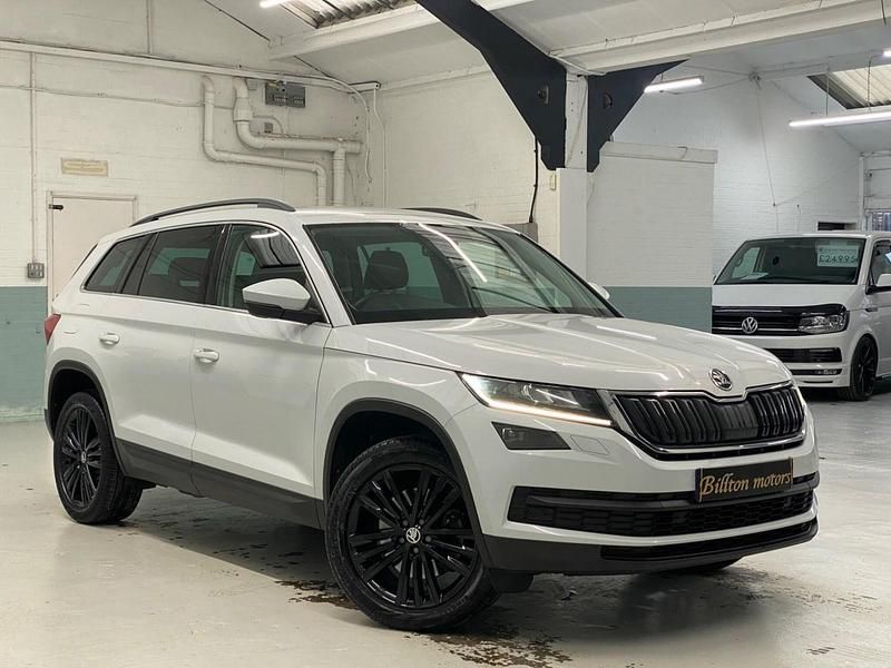 Used Skoda Kodiaq SE L 190 HP (139 kW) 2017 White SUV