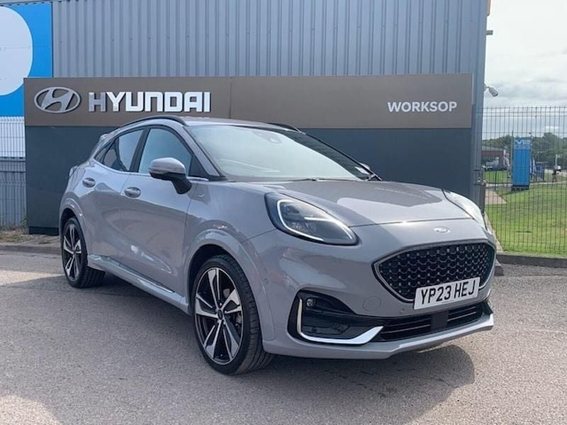 Grey Used 2023 Ford Puma Gen-E ST-Line Hatchback | £19,679 (A bit pricey) - Image 1/4