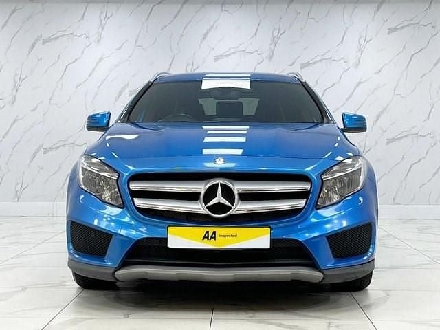 Used Mercedes GLA250 AMG line 211 HP (155 kW) 2014 Blue SUV