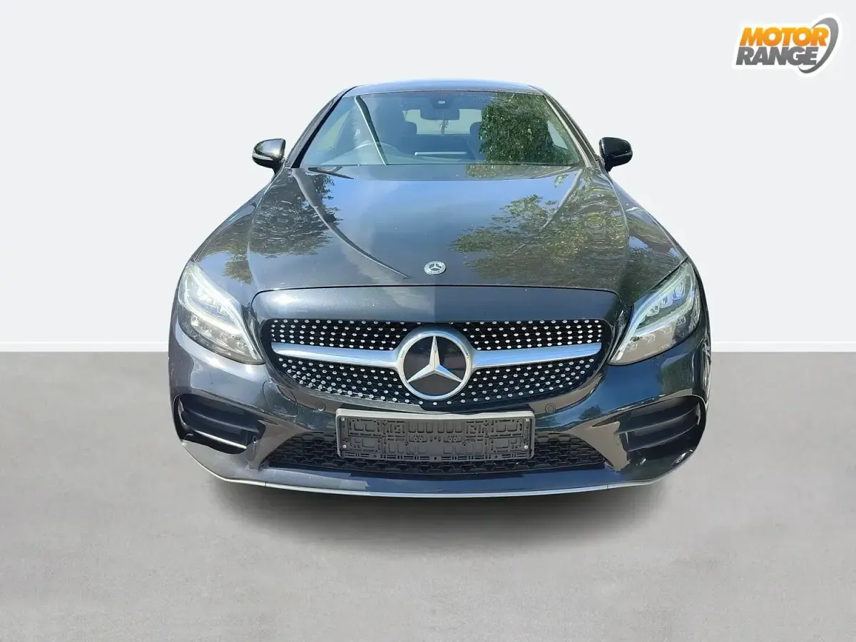 Used Mercedes C200 AMG line 184 HP (135 kW) 2019 Black Coupe