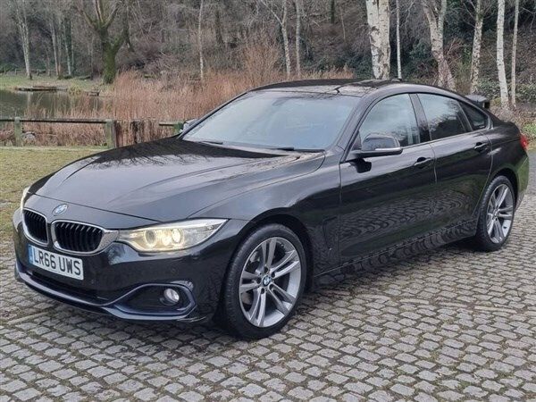 Black Used 2016 BMW 418 Gran Coupé Sport Line Coupe | £8,990 - Image 1/1