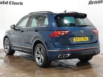 Used VW Tiguan R-line Edition 150 HP (110 kW) 2022 Blue SUV