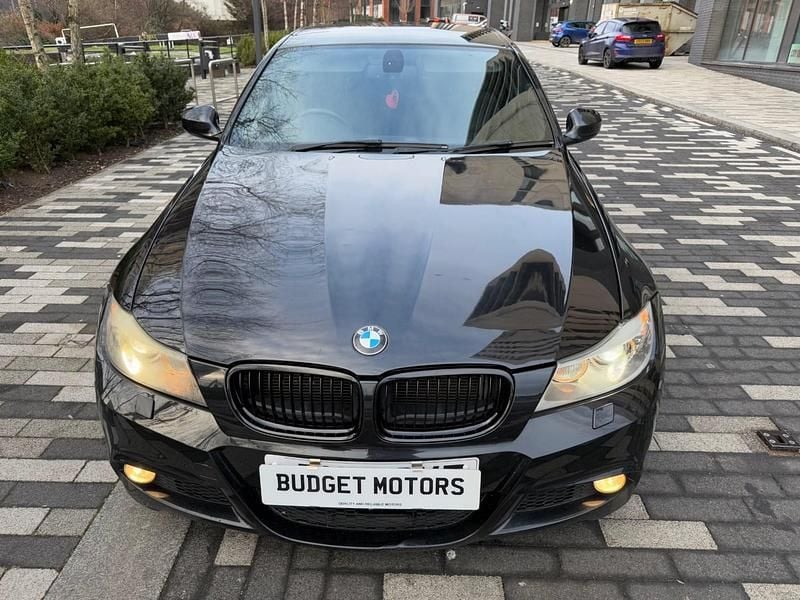Black Used 2010 BMW 320 M Sport Sedan | £2,050 (Good price) - Image 1/4