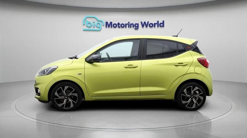 Used Hyundai i10 N Line 89 HP (65 kW) 2025 Green Hatchback