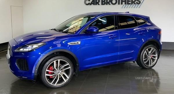 Used Jaguar E-Pace R-Dynamic 180 HP (132 kW) 2018 Blue SUV