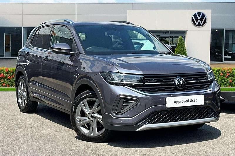 Grey Used 2024 VW T-Cross R-line SUV | £24,199 (Fair price) - Image 1/4
