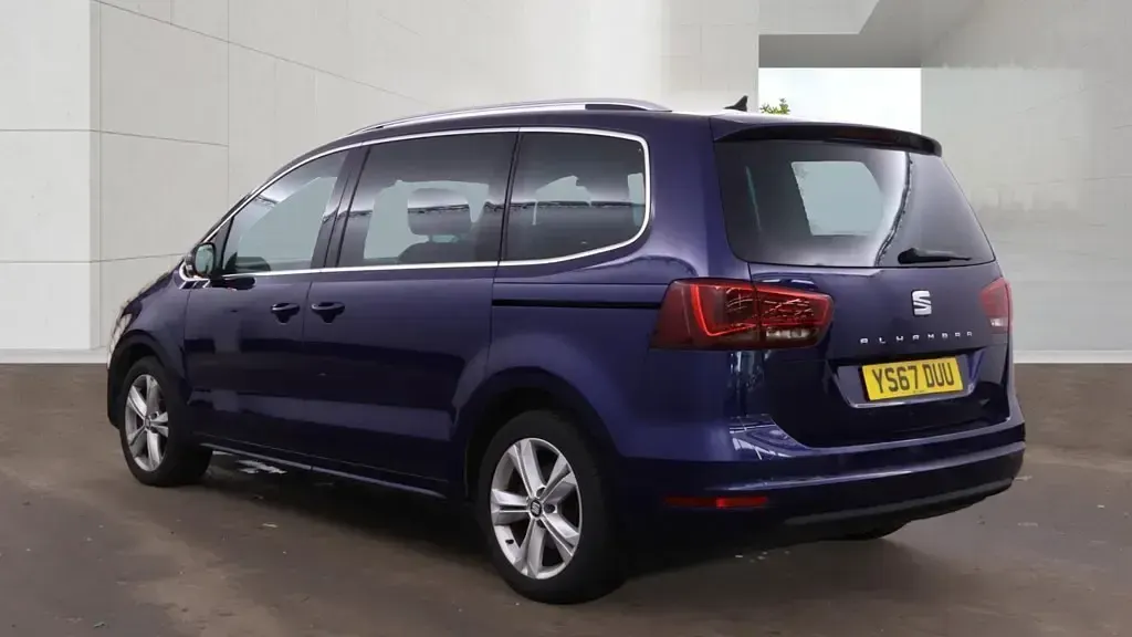 Used Seat Alhambra XCELLENCE 150 HP (110 kW) 2017 Blue MPV