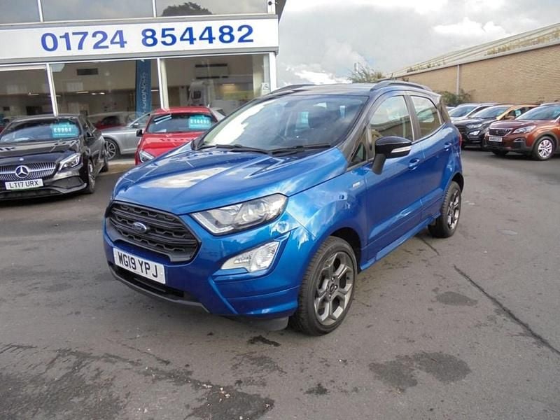 Used Ford Ecosport ST-Line 100 HP (73 kW) 2019 Blue SUV