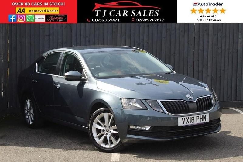 Grey Used 2018 Skoda Octavia SE Technology Hatchback | £6,295 (Good price) - Image 1/1