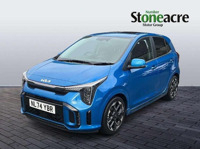 Used Kia Picanto GT-Line S 79 HP (58 kW) 2024 Blue Hatchback