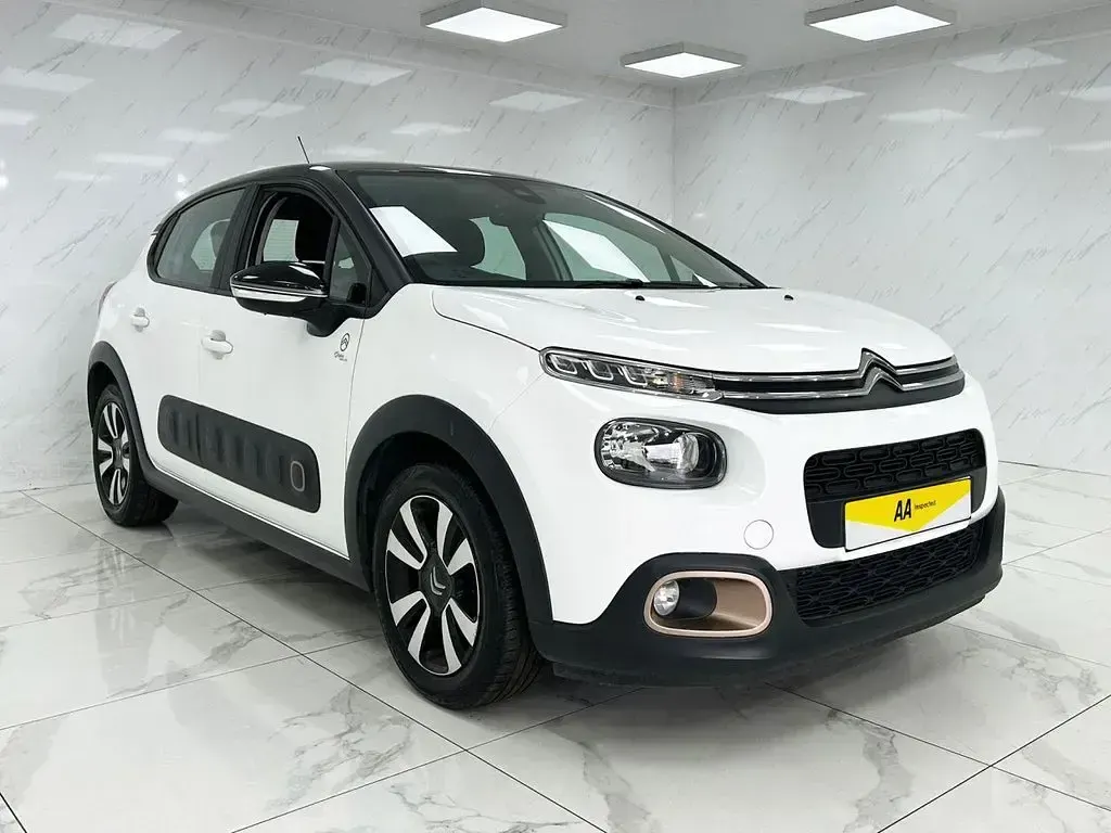 Begagnad Citroën C3 Origins 83 HK (61 kW) 2020 Vit Halvkombi