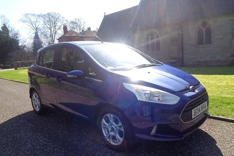 Used Ford B-MAX Zetec 90 HP (66 kW) 2014 Blue MPV