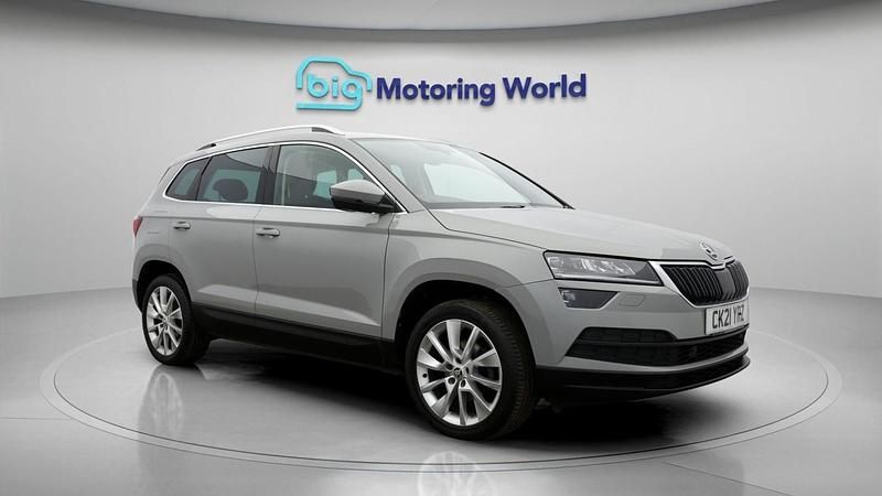 Used Skoda Karoq SE L 109 HP (80 kW) 2021 Grey SUV
