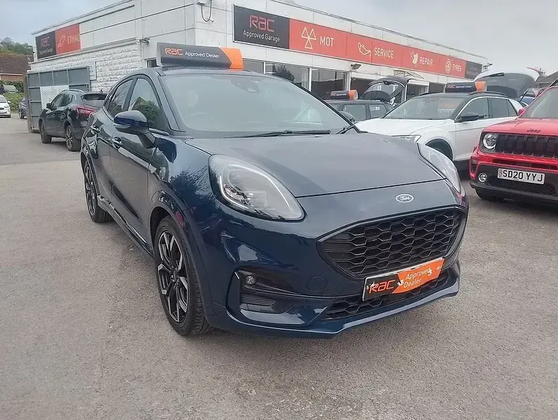 Used Ford Puma ST-Line X 125 HP (91 kW) 2021 Blue SUV