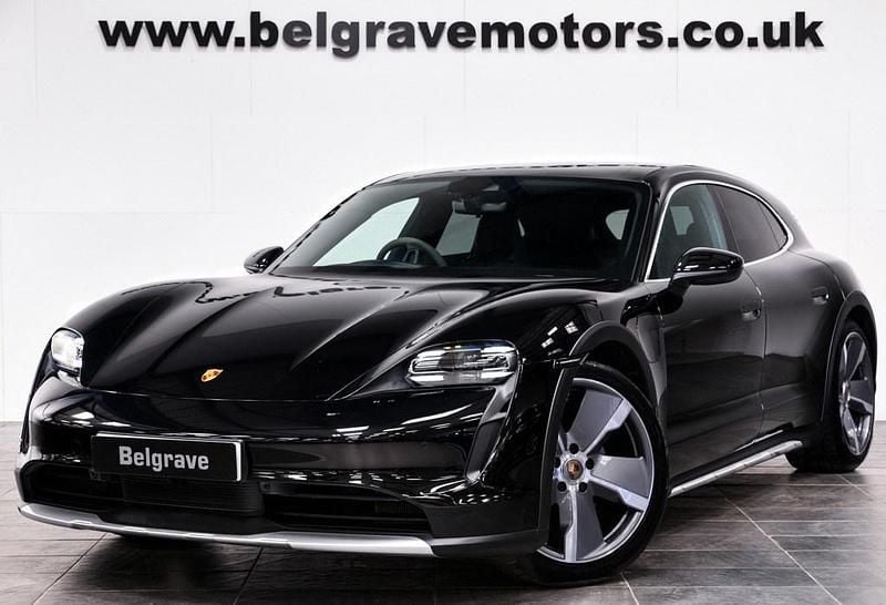 Black Used 2022 Porsche Taycan Cross Turismo Sedan | £54,975 (Super price) - Image 1/4
