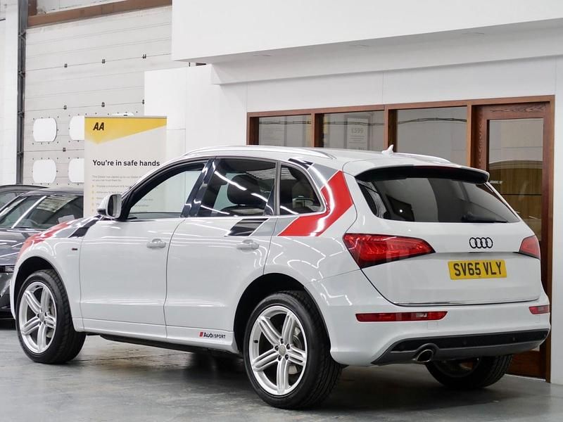 Used Audi Q5 S-line plus 190 HP (139 kW) 2015 White SUV