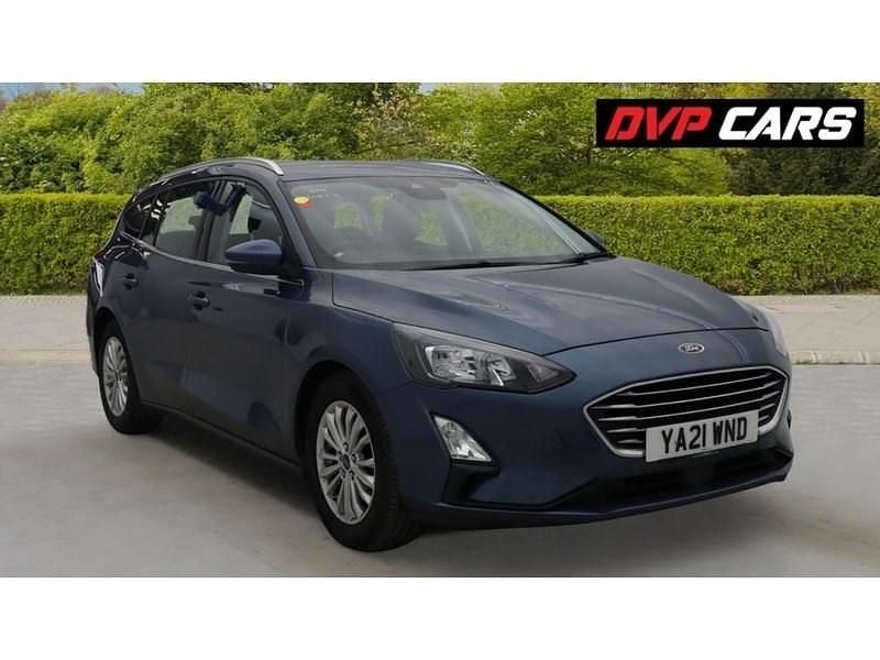 Used Ford Focus Titanium 150 HP (110 kW) 2021 Blue Estate
