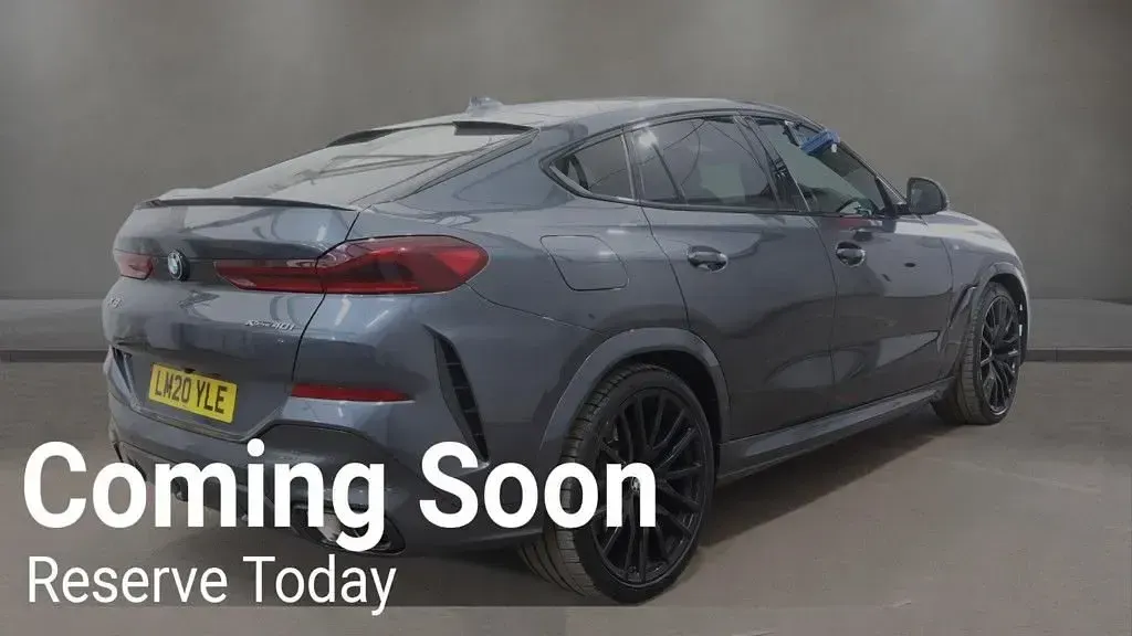 Used BMW X6 M Sport 340 HP (250 kW) 2020 Grey SUV