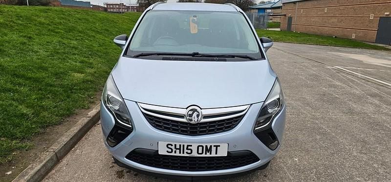 Used Vauxhall Zafira Tourer SRi 2015 Metallic frost blue MPV