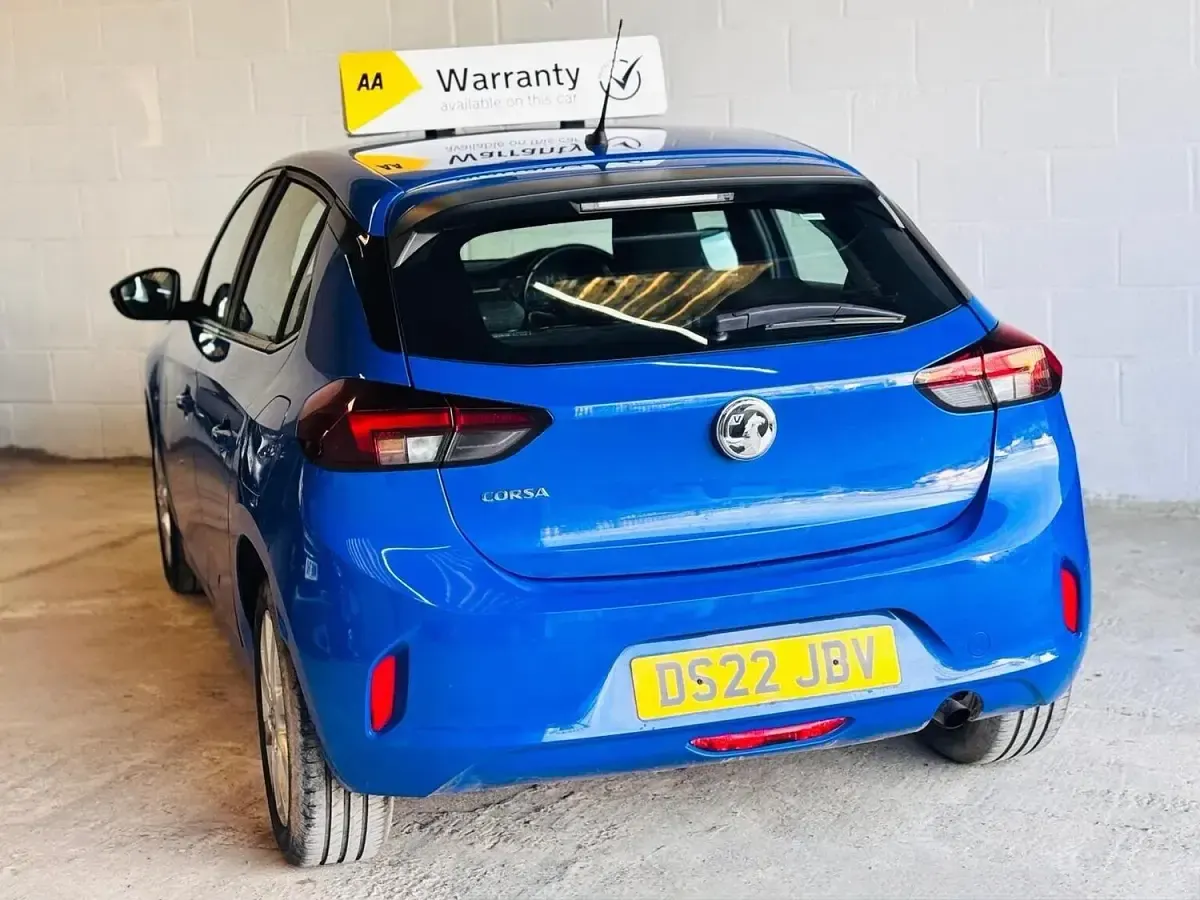 Used Vauxhall Corsa Edition 75 HP (55 kW) 2022 Blue Hatchback