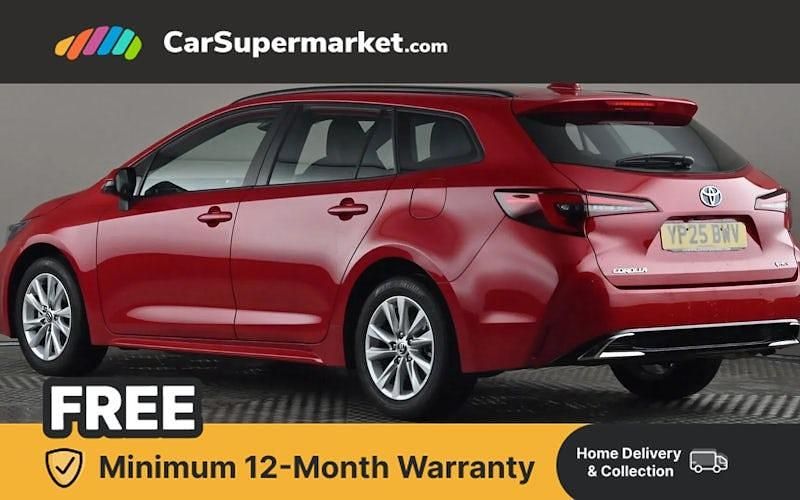Used Toyota Corolla 140 HP (102 kW) 2025 Red Estate