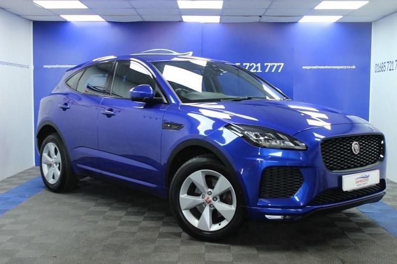 Used Jaguar E-Pace R-Dynamic 180 HP (132 kW) 2018 Blue SUV