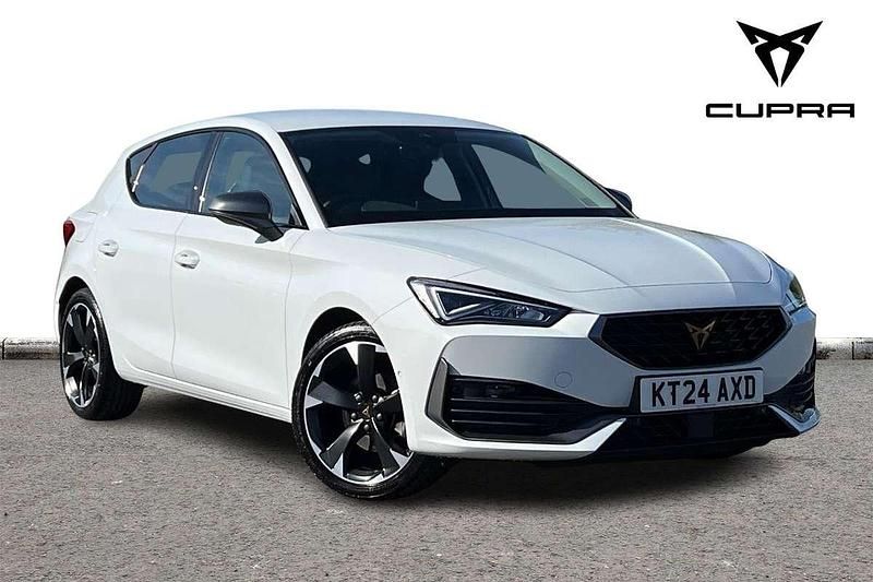White Used 2024 Cupra Leon Hatchback | £19,290 (Good price) - Image 1/4