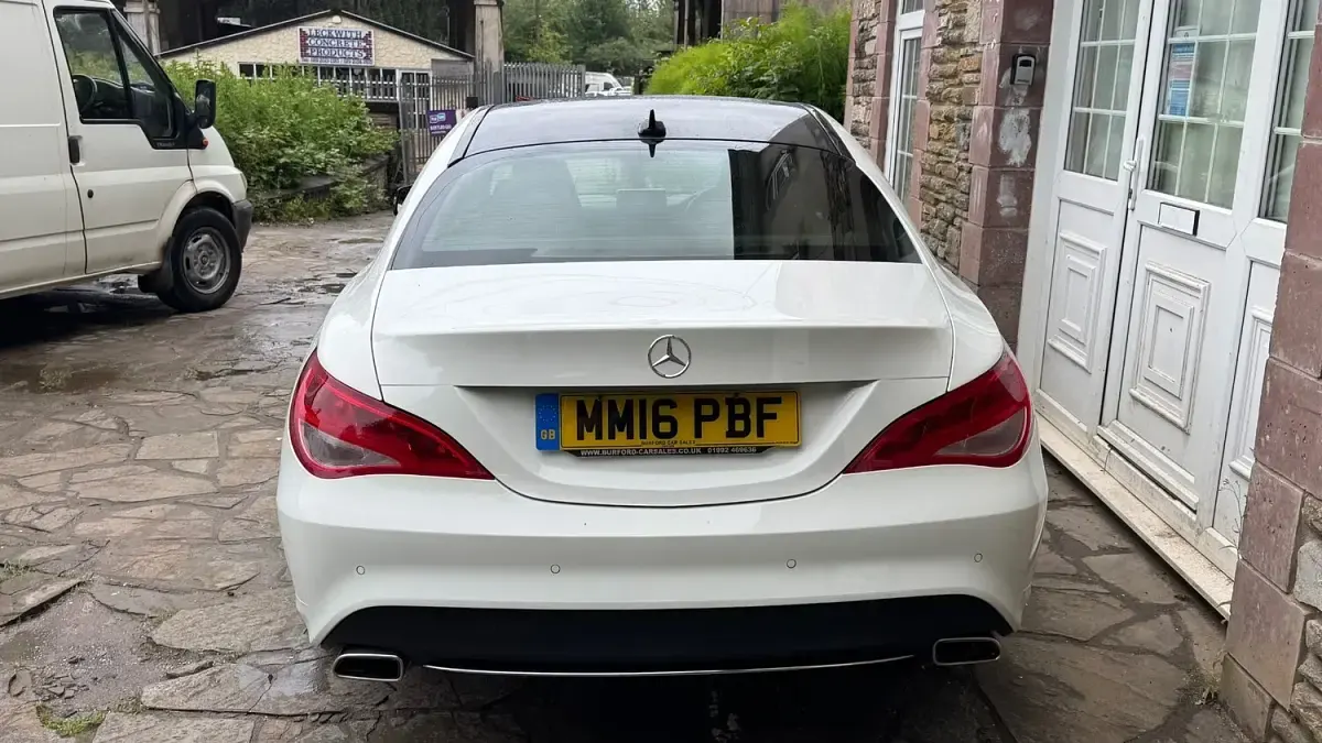 Used Mercedes CLA200 2016 White Sedan