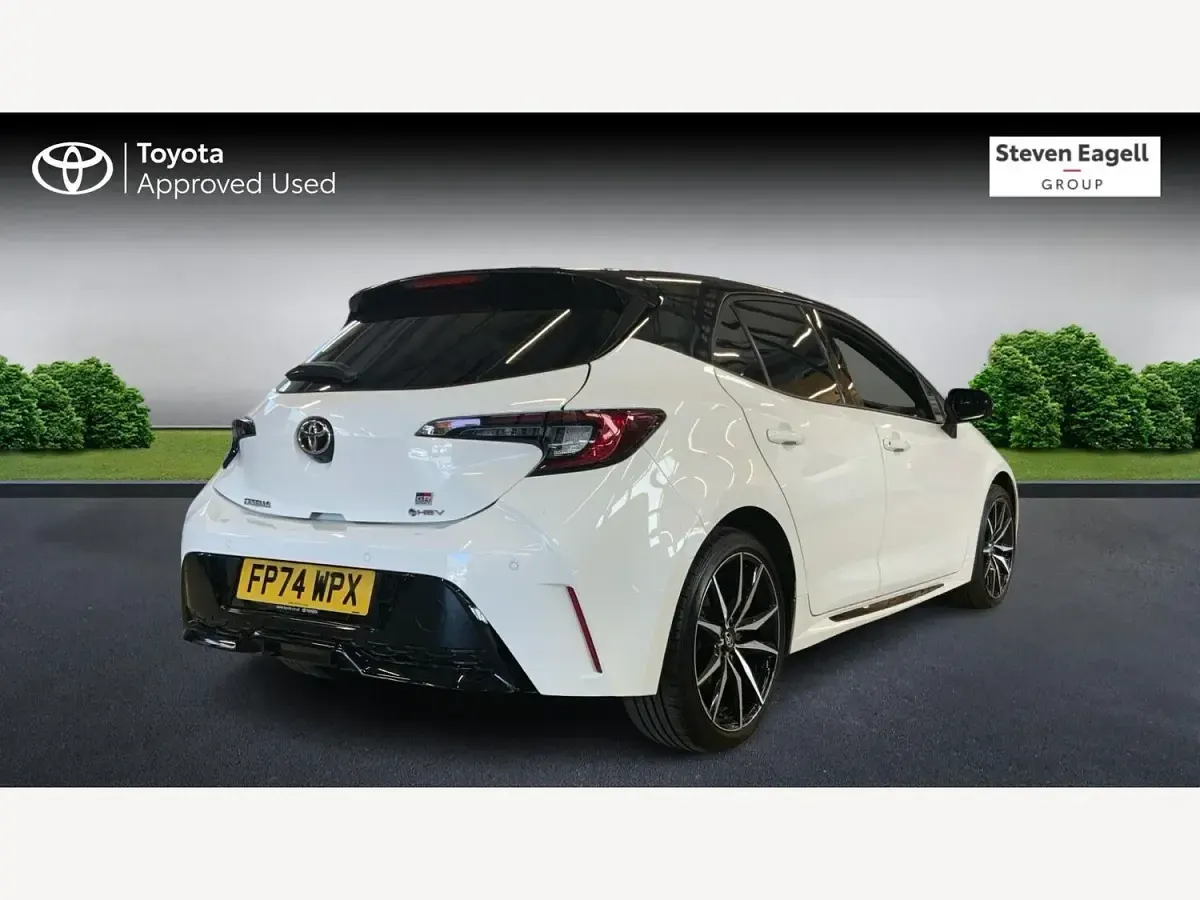 Used Toyota Corolla Sport 2024 White Hatchback