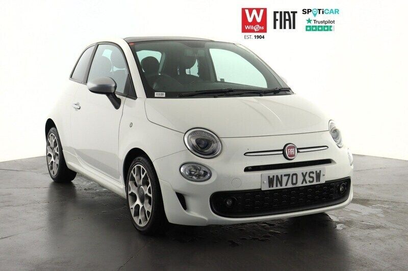 White Used 2020 Fiat 500 Rock Hatchback | £9,649 (Fair price) - Image 1/3