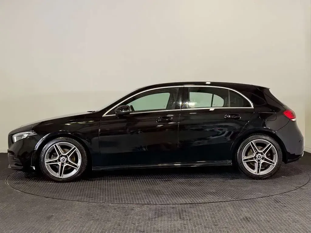 Used Mercedes A200 AMG line 2018 Black Hatchback
