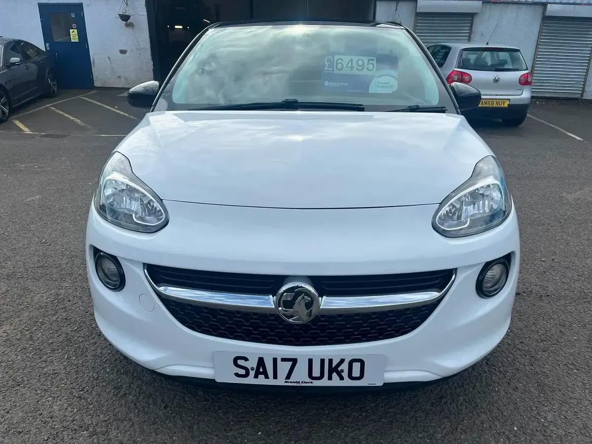 Used Vauxhall Adam 2017 White Hatchback