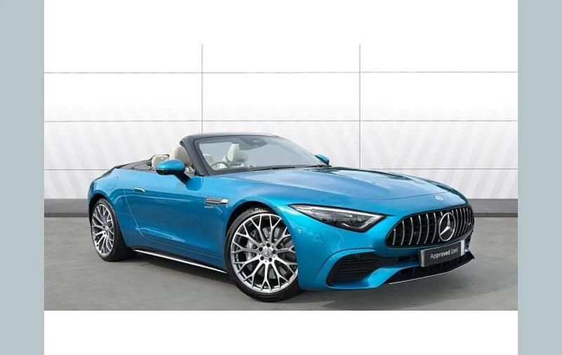 Used Mercedes SL43 AMG 375 HP (275 kW) 2023 Green Cabriolet